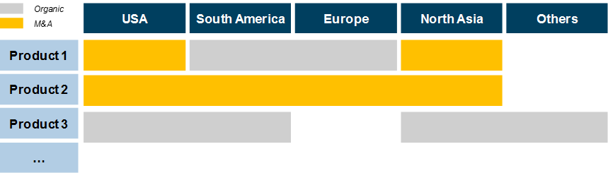 Translate into M&A objectives