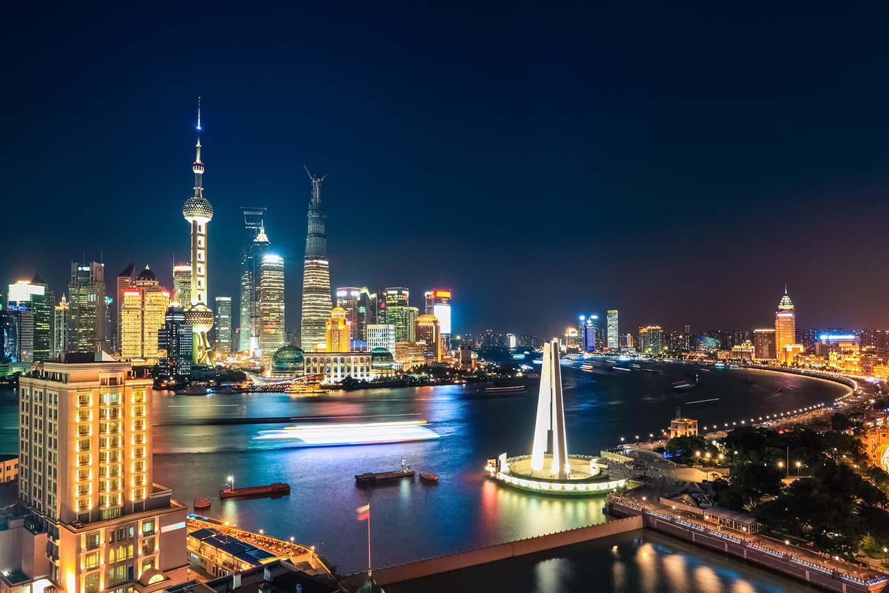 shanghai at night